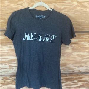 Ariat Gray Short Sleeve Tee